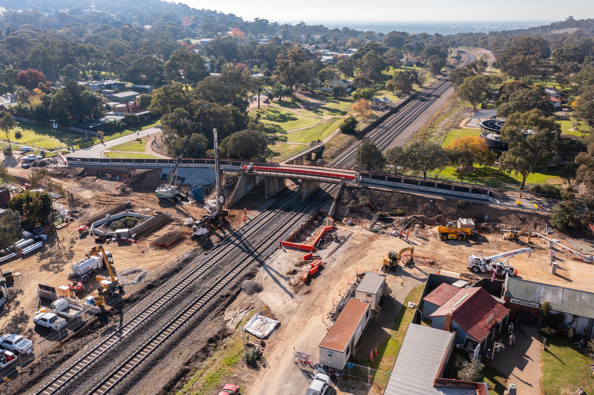 Inland Rail projects in Victoria