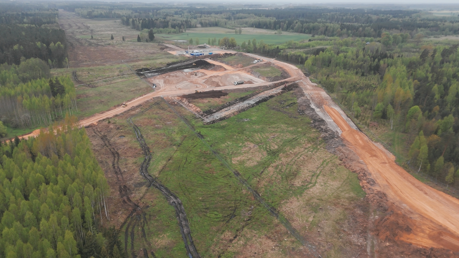 Rail Baltica construction