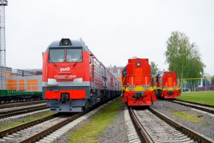 2TE25KM diesel freight locomotives