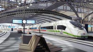 new high-speed ICE trains