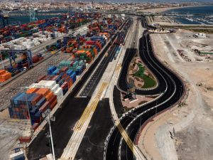 Valencia port rail expansion