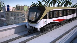 Baghdad elevated train