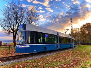 Flexity low-floor trams 