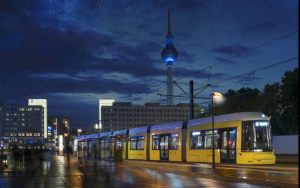 Flexity light rail vehicles