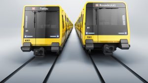 Berlin metro cars