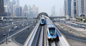 Dubai metro and tram network