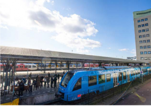 hydrogen-powered trains