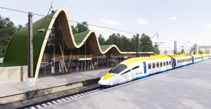 Rail Baltica high-speed train 