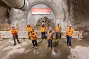 four tunnel boring machines