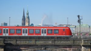 S-Bahn trains 