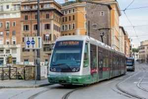 Rome tram 