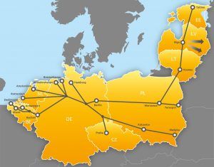 North Sea – Baltic rail freight corridor 