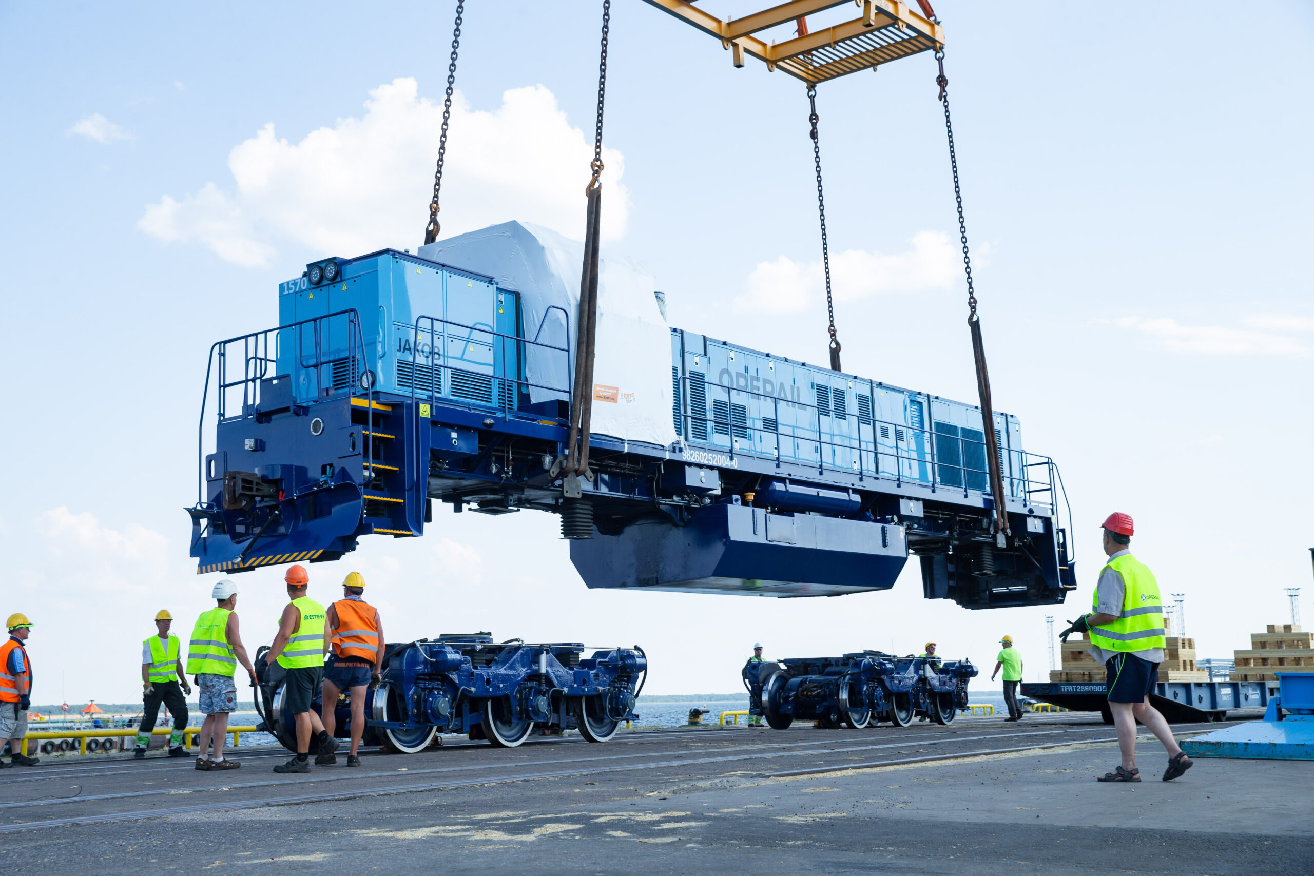 Estonian shunting locomotive 