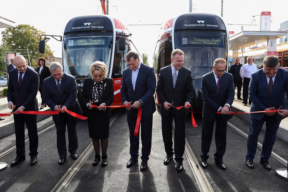 Taganrog opens two new tram routes