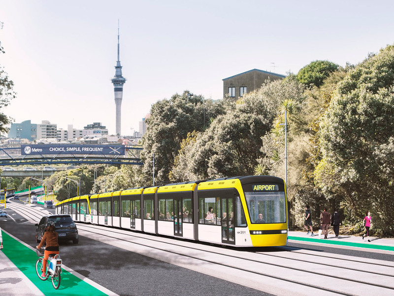 Auckland light rail system