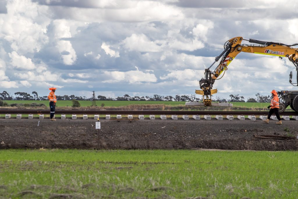 Beveridge – Albury rail section