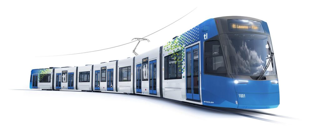 TramLink trams 