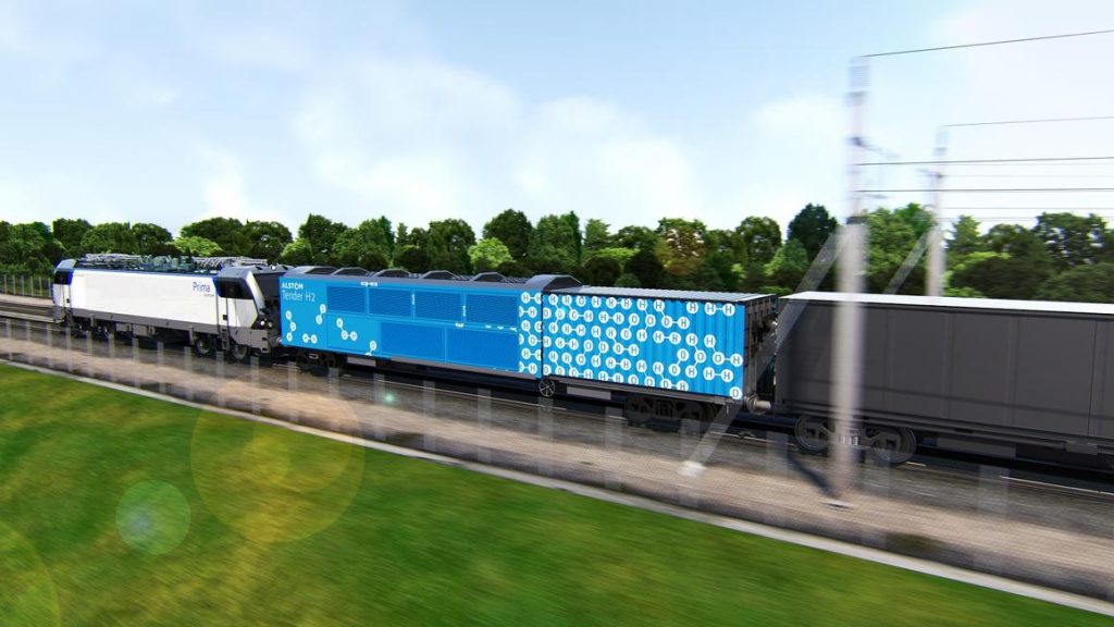 hydrogen solution for rail freight
