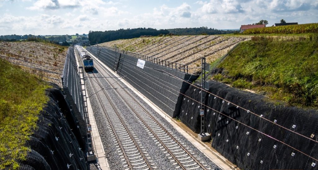 Central Bohemia high-speed rail