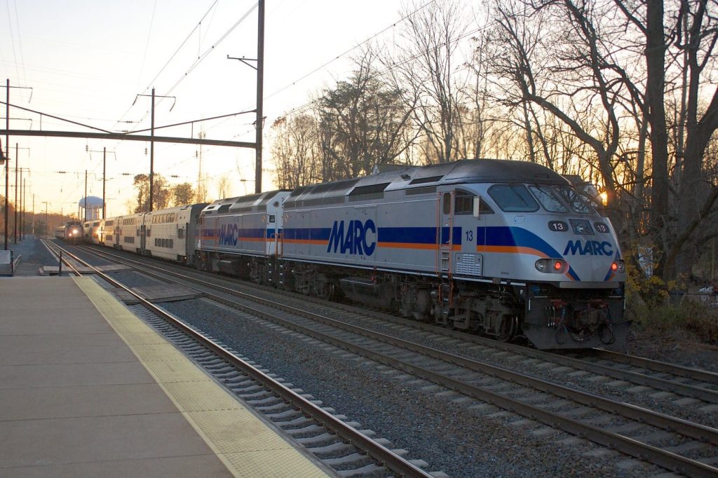 MARC train fleet