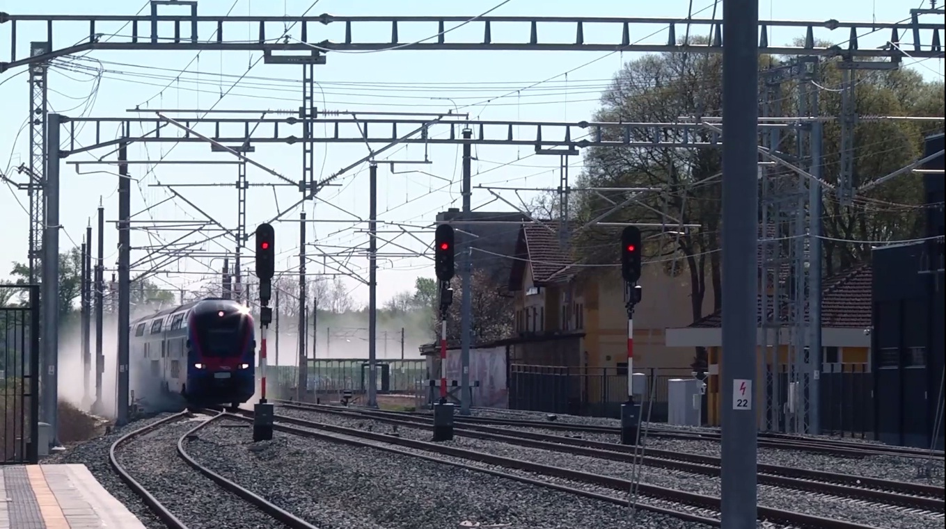 Vojvodina regional rail lines