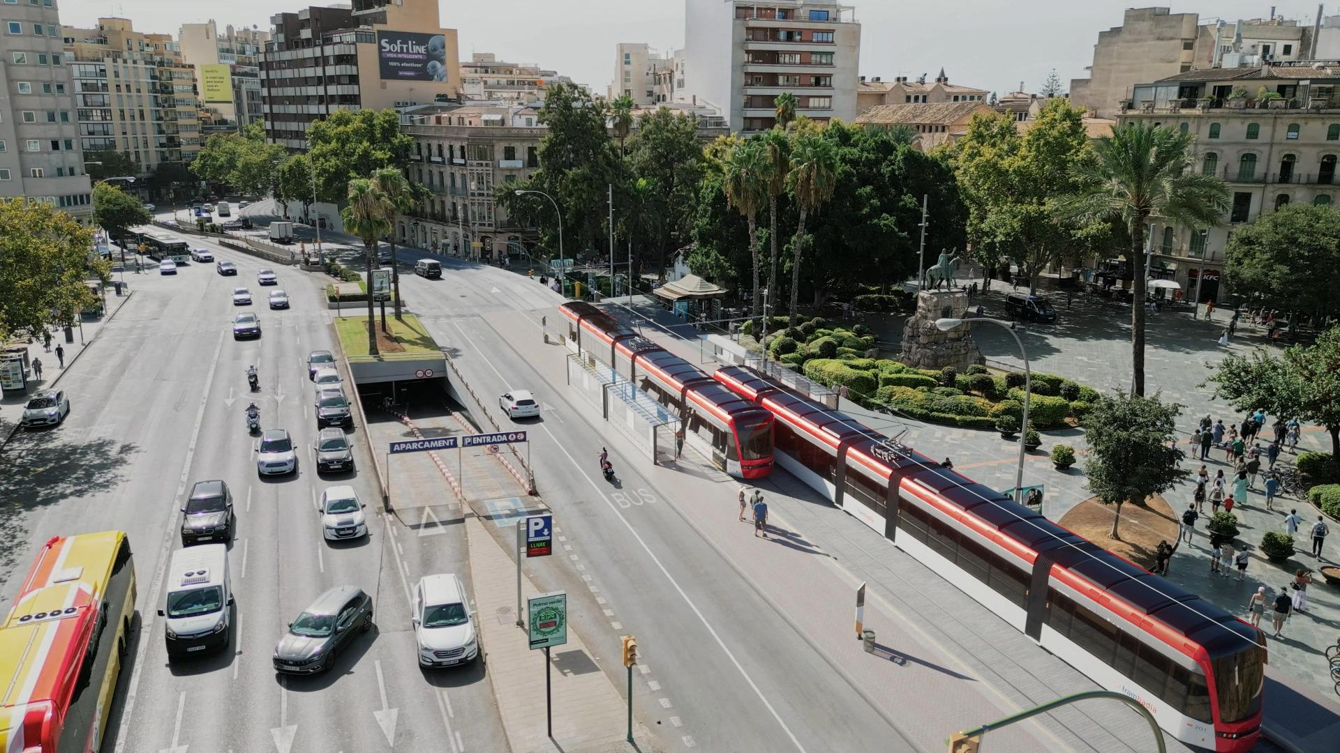 Palma light rail system 