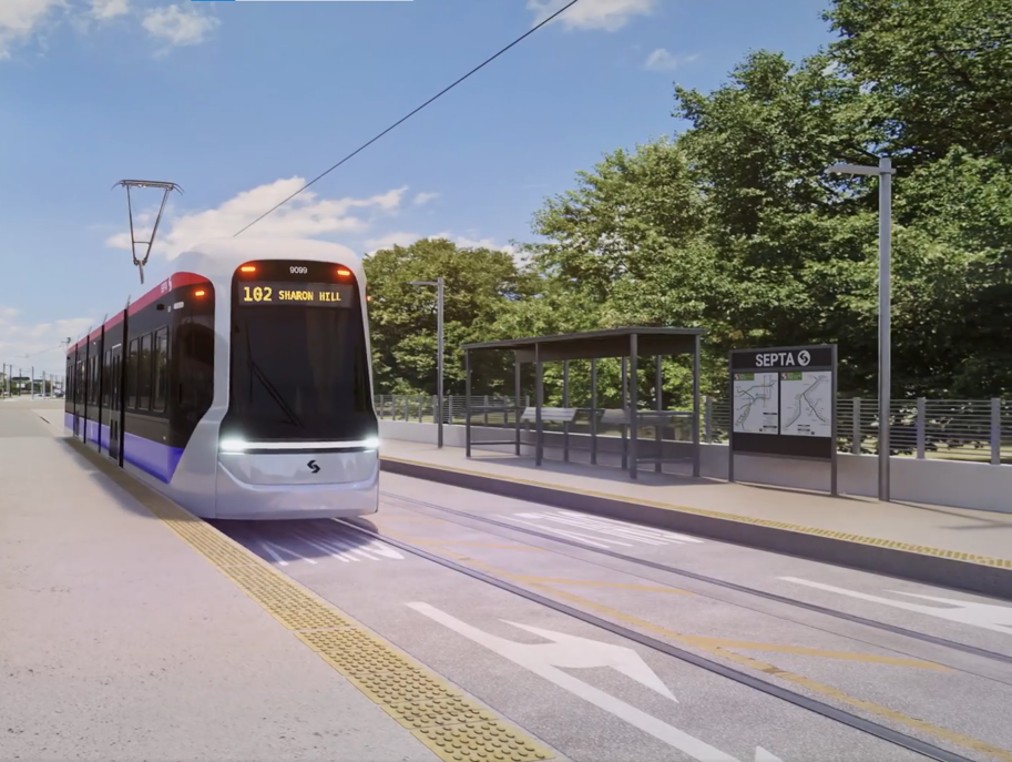 full low-floor Citadis LRVs