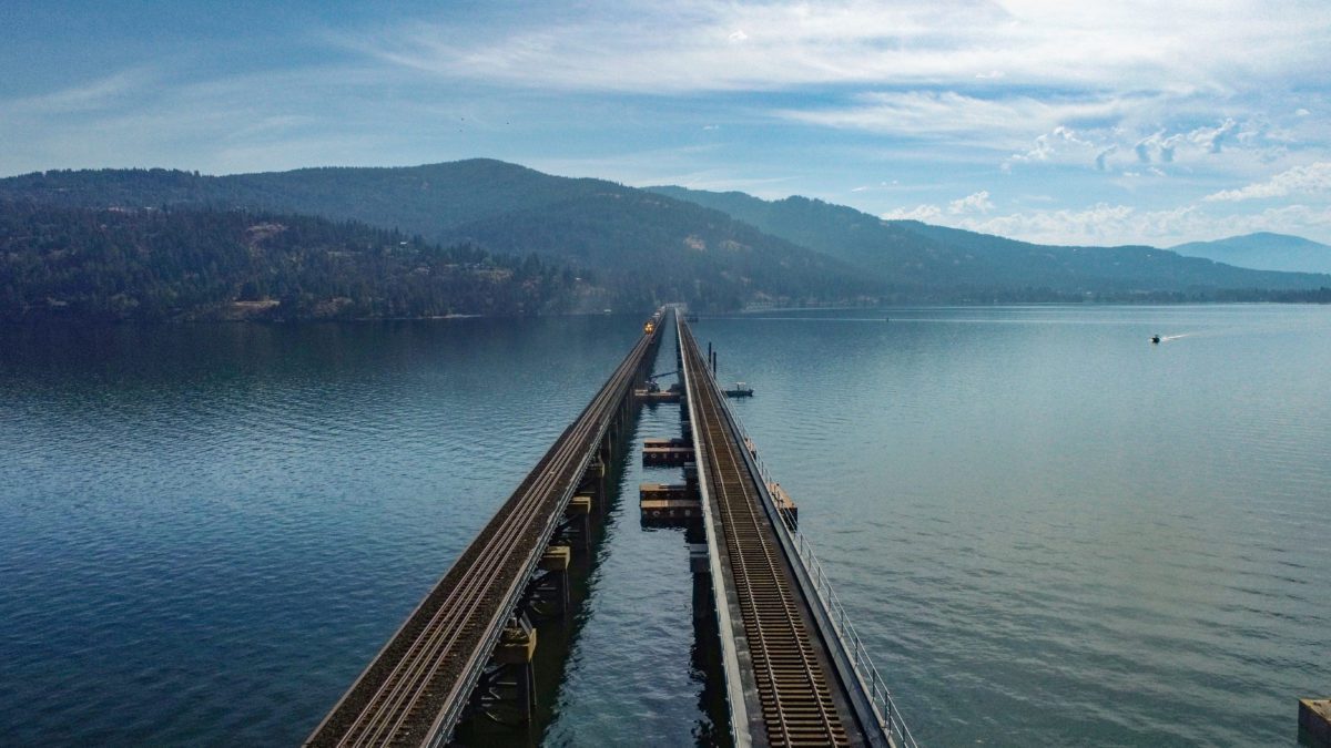 Sandpoint Junction Connector rail bridge