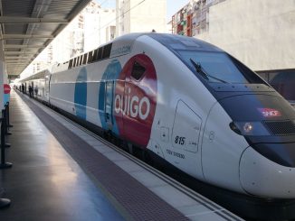 Ouigo trains between Madrid and Valladolid