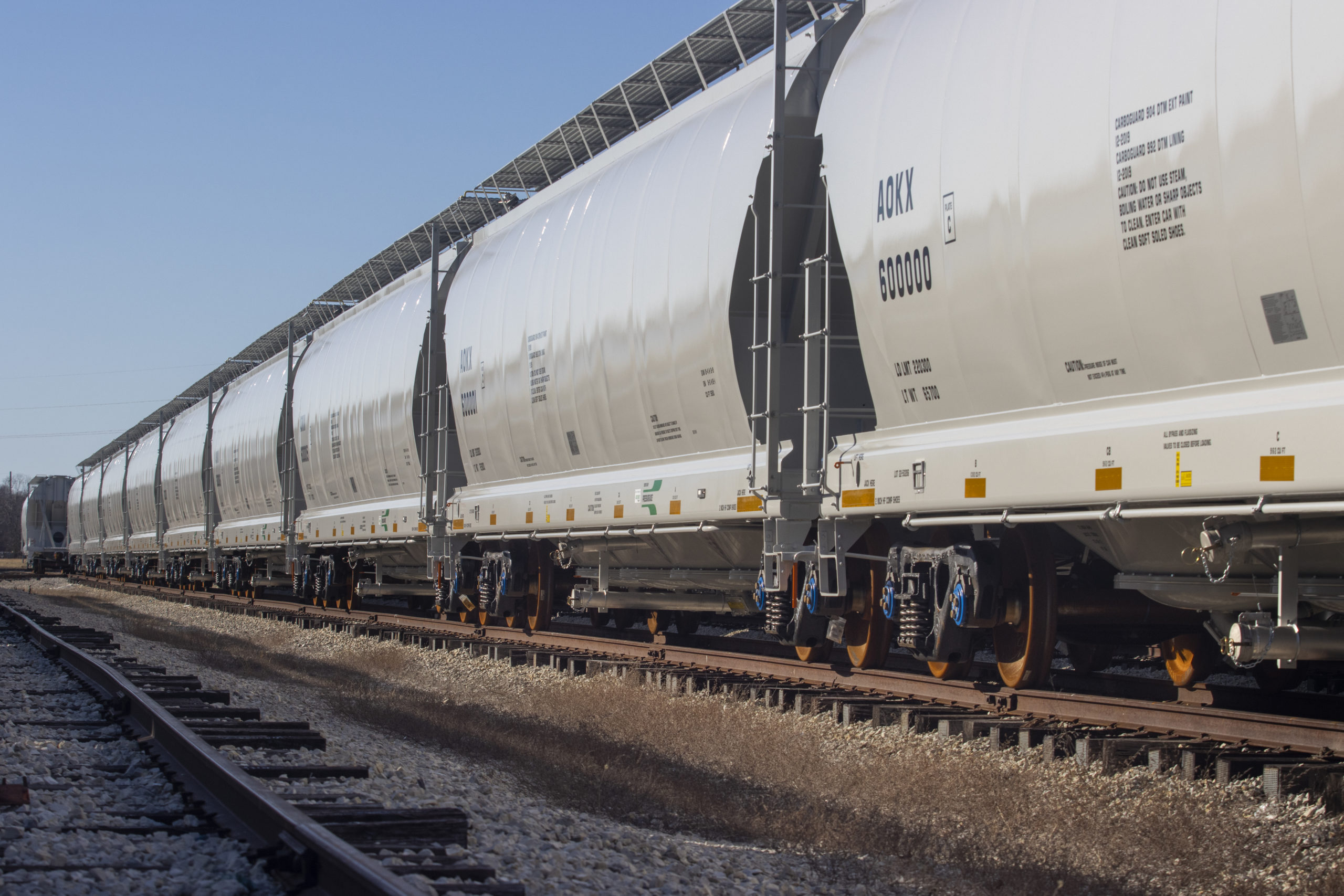 new freight railcars