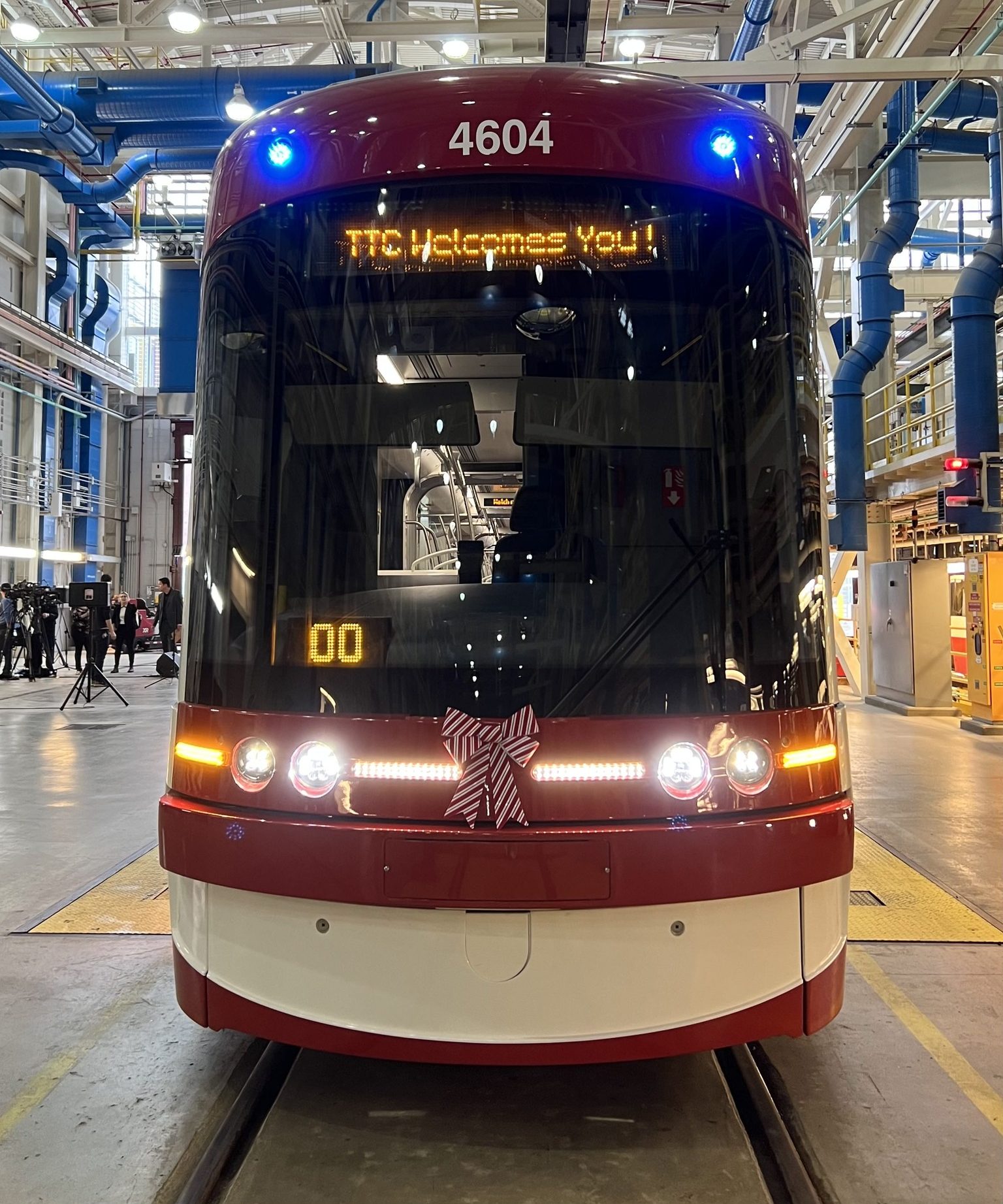 Flexity LRV to Toronto 