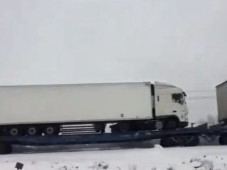 trucks by rail to Poland