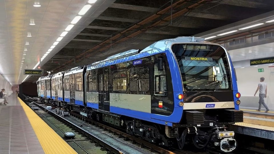 Hitachi Rail wins Naples metro train contract