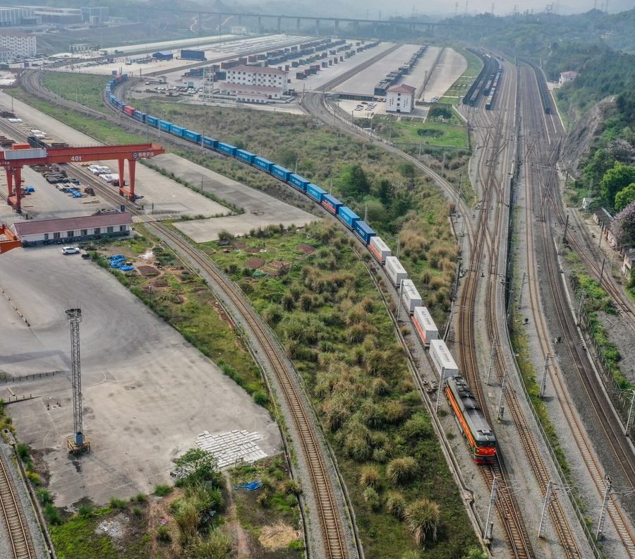 China-Europe freight train 