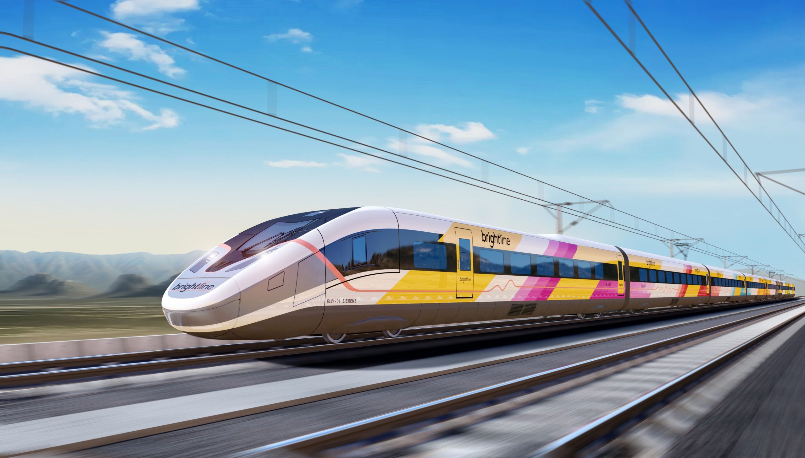 Brightline West high-speed trains