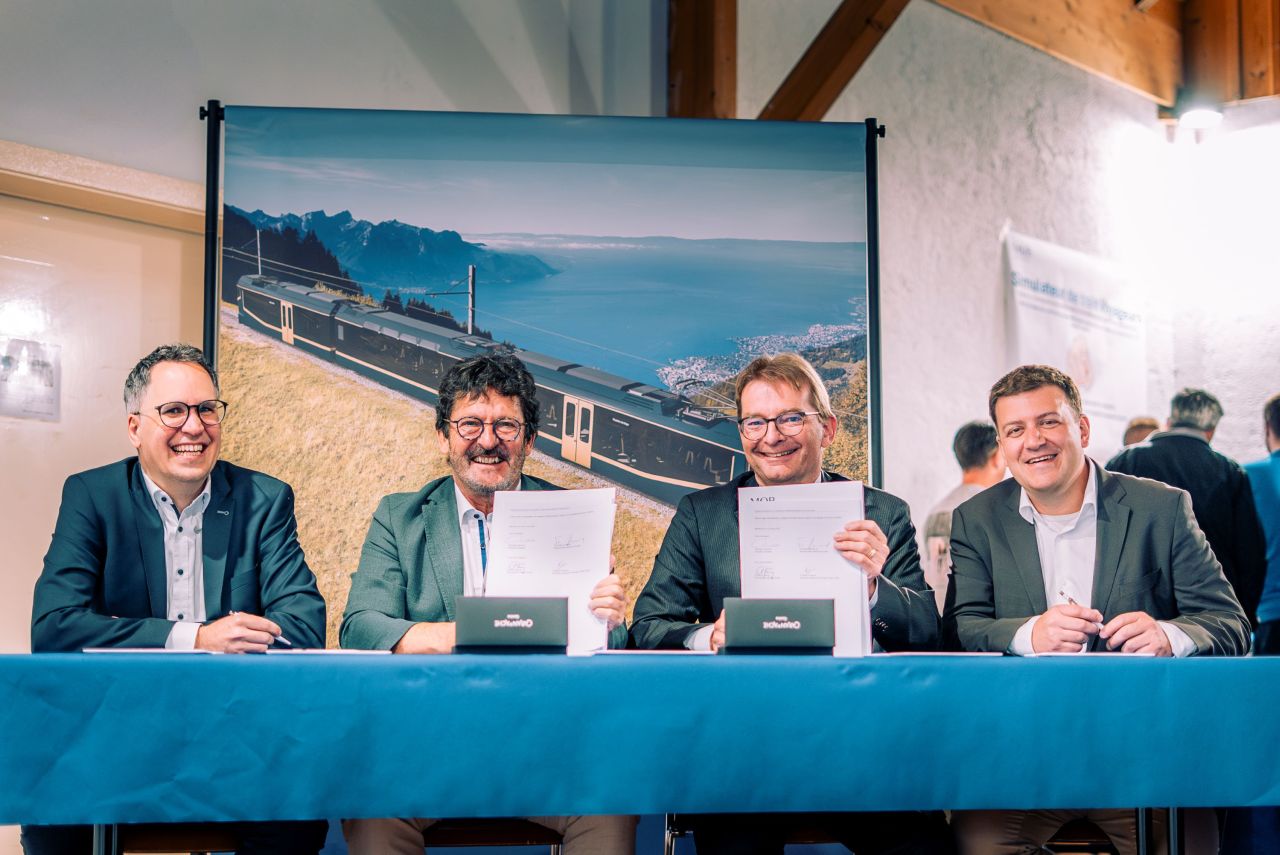 Stadler to deliver eight new trains for Rochers-de-Naye Line