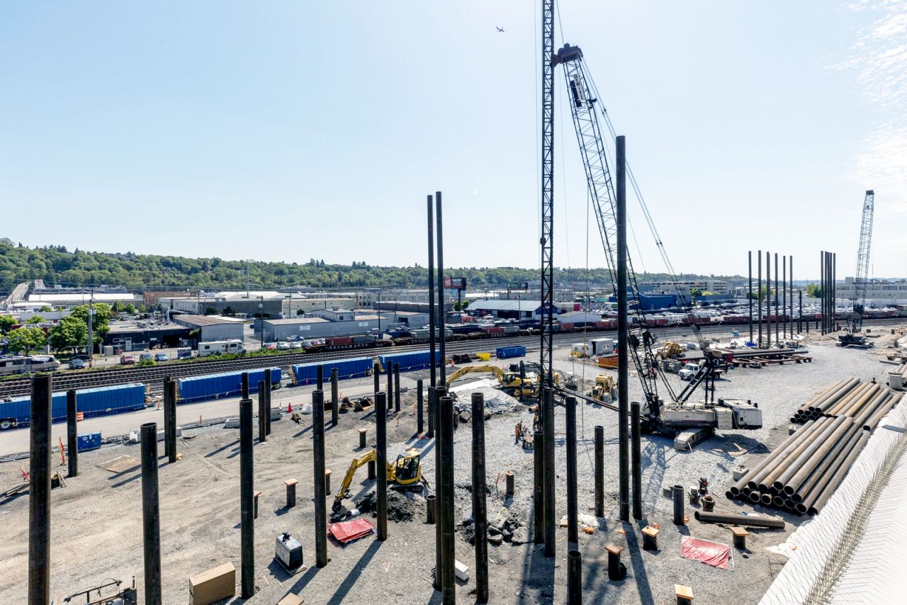 Amtrak begins Seattle yard upgrade